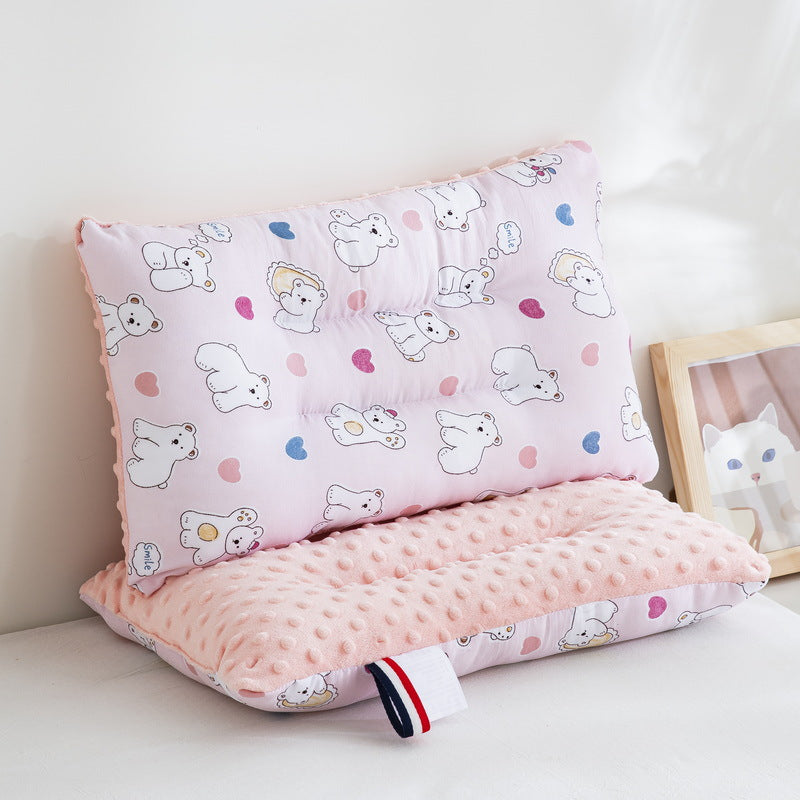 3D Washable Cartoon Bean Pillow for Kids