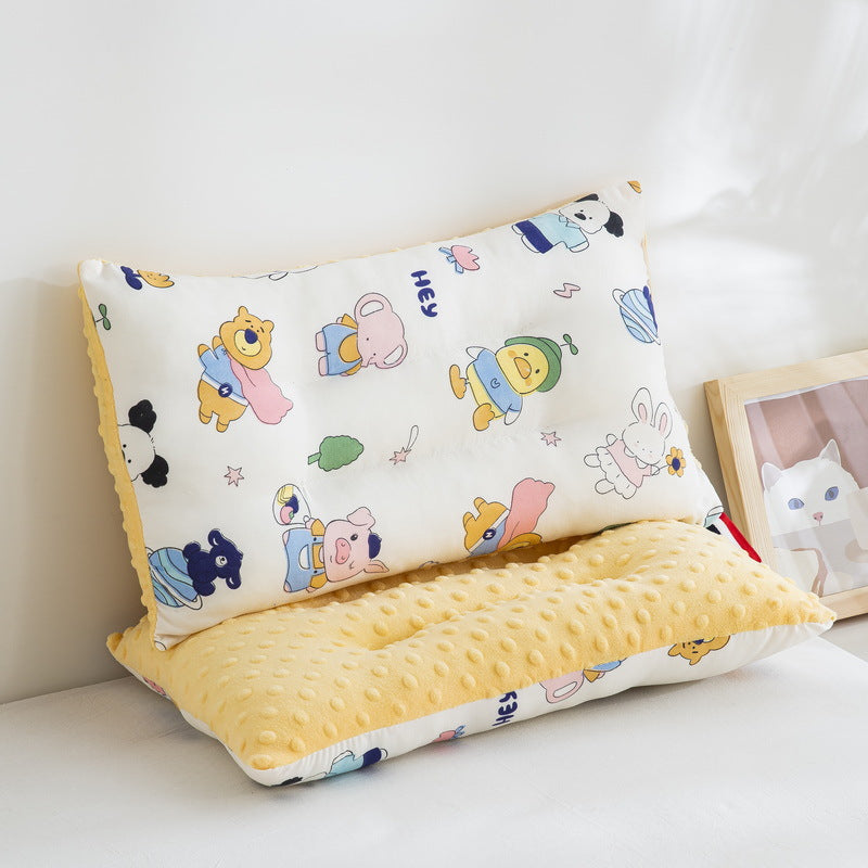 3D Washable Cartoon Bean Pillow for Kids