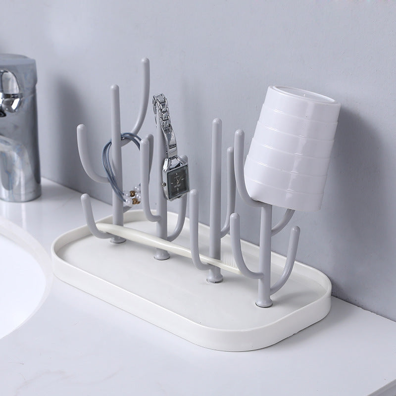 Multi-functional Baby Cactus Bottle Drying Rack