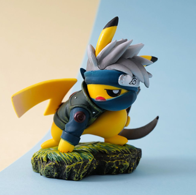 Pikachu Cosplay Figure - Naruto Hidan Model Toy