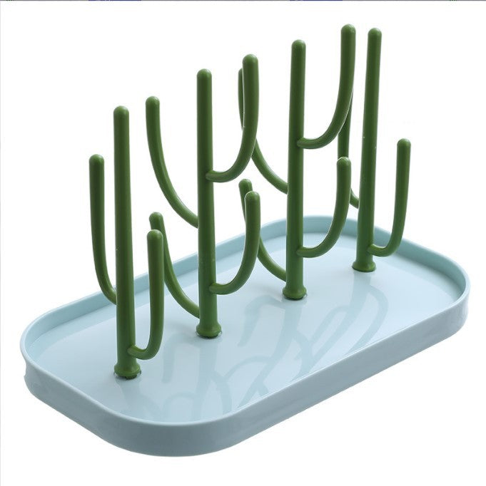 Multi-functional Baby Cactus Bottle Drying Rack